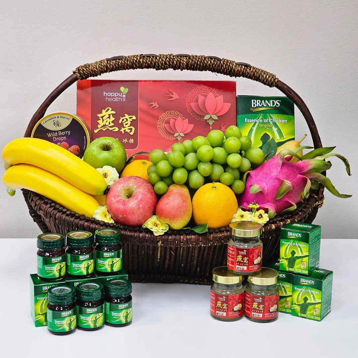 Fruit Wellness Hamper - Hospital Hamper - Get Well Soon Hamper
